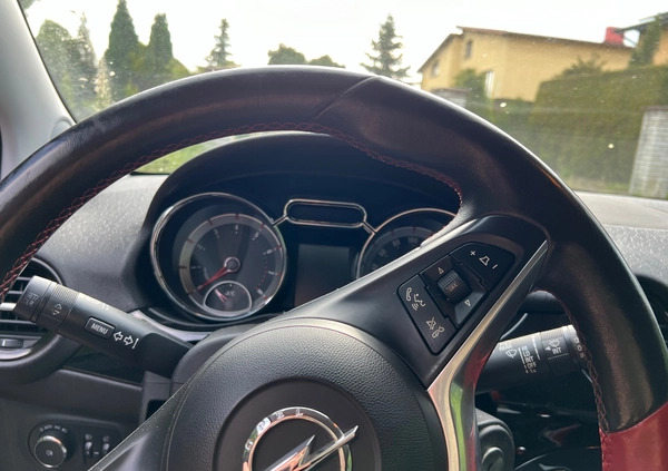 Opel Adam cena 29500 przebieg: 153333, rok produkcji 2015 z Brzeg małe 704